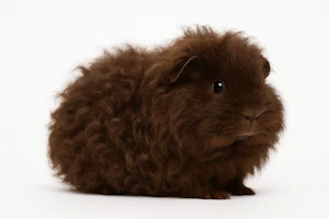 KI generiert Texel Meerschweinchen Schokoladenbraun